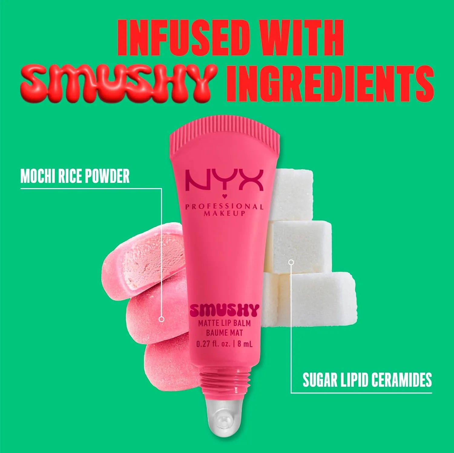 NYX Professional Makeup - Smushy Matte Lip Balm - 8ml