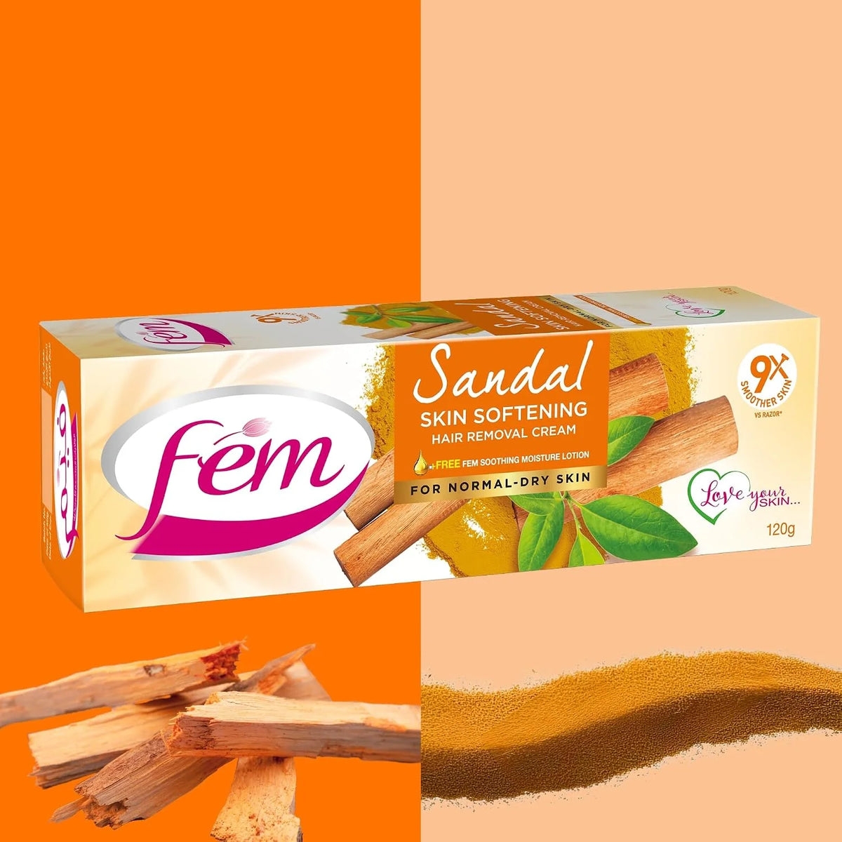 Fem U.S.A. Sandal  Hair Removal Cream  - 120g