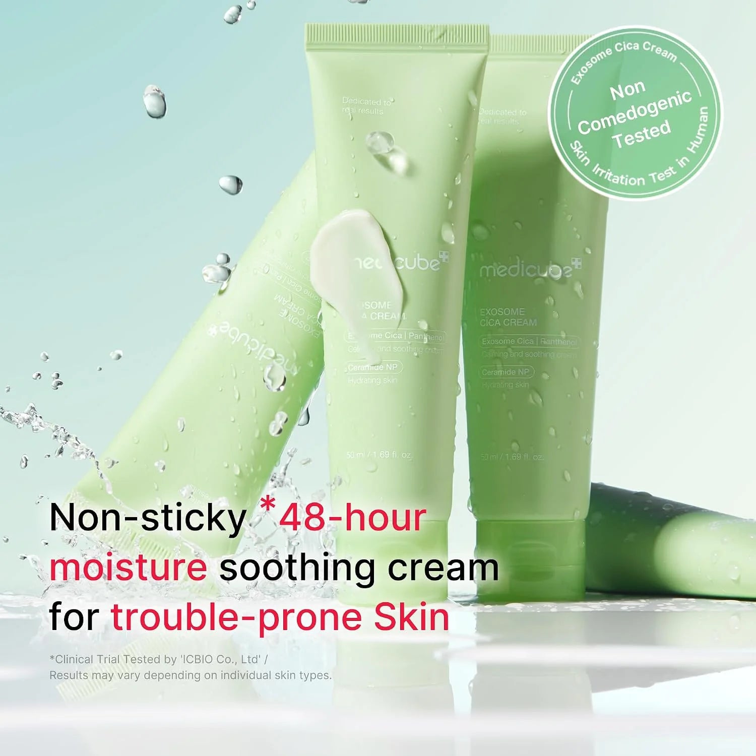 Medicube Exosome Cica Tea Tree Cream for Sensitive Skin - 50ml