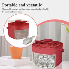 Ice Tray, Chilling Cube Maker Bin