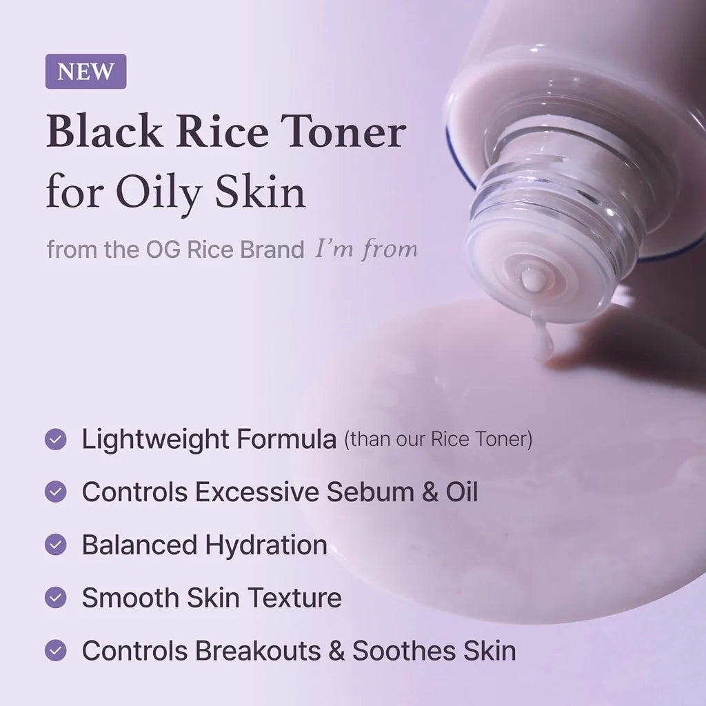 I'm From Miniature of Black Rice Toner for Oily Skin - 150ml