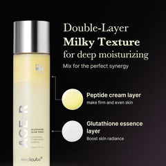Medicube - AGE-R Glutathione Glow Toner - 140ml