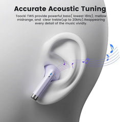 toocki TWS Wireless Bluetooth 5.4 HiFi Stereo - In-Ear Headphones