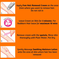Fem U.S.A. Sandal  Hair Removal Cream  - 120g