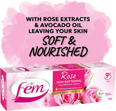 Fem U.S.A. Hair Removal Cream Rose - 120g