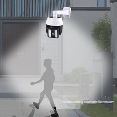 Dummy Simulated Surveillance Camera with Flashing Red LED