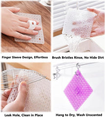 Multifunctional Flexible Scrubber Brush - Vegetable Cleaning Brushes