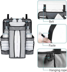Diaper Organizer for Changing Table and Crib Diaper Stacker
