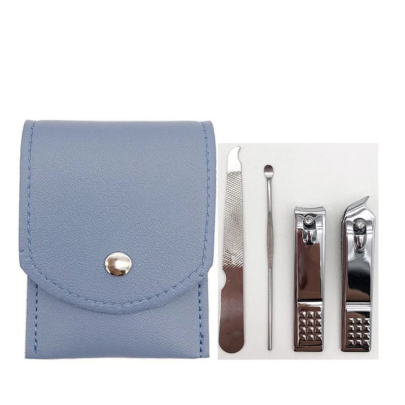 Stainless Steel Nail Clipper Cutter Set-  4Pcs