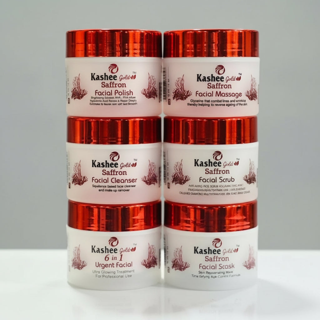 Kashee Gold Saffron Facial Kit
