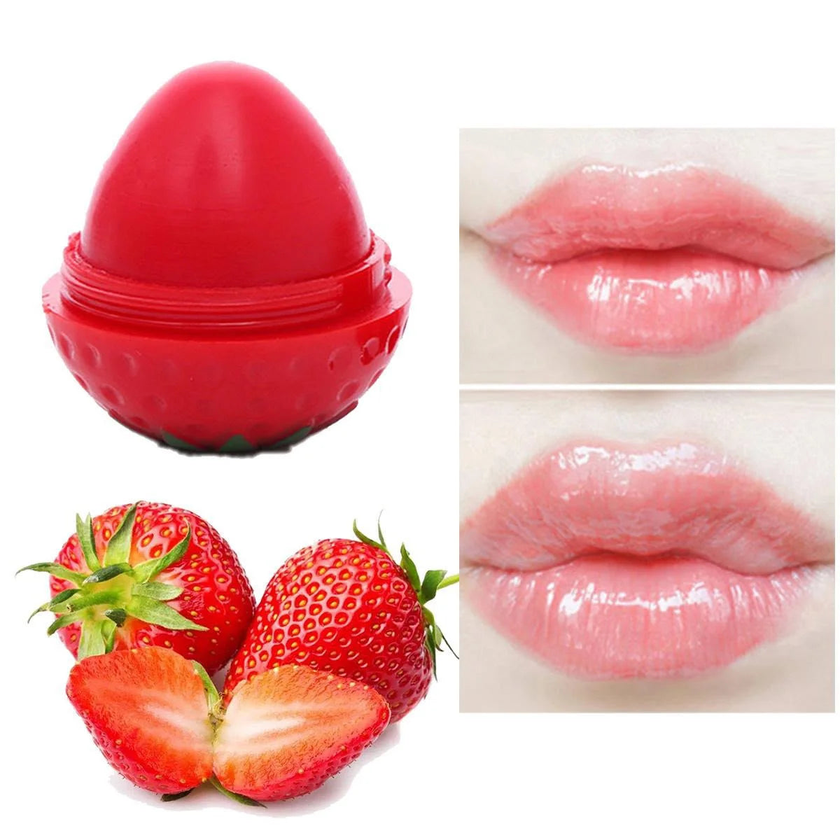 Only Touch Strawberry Lip Balm – Each