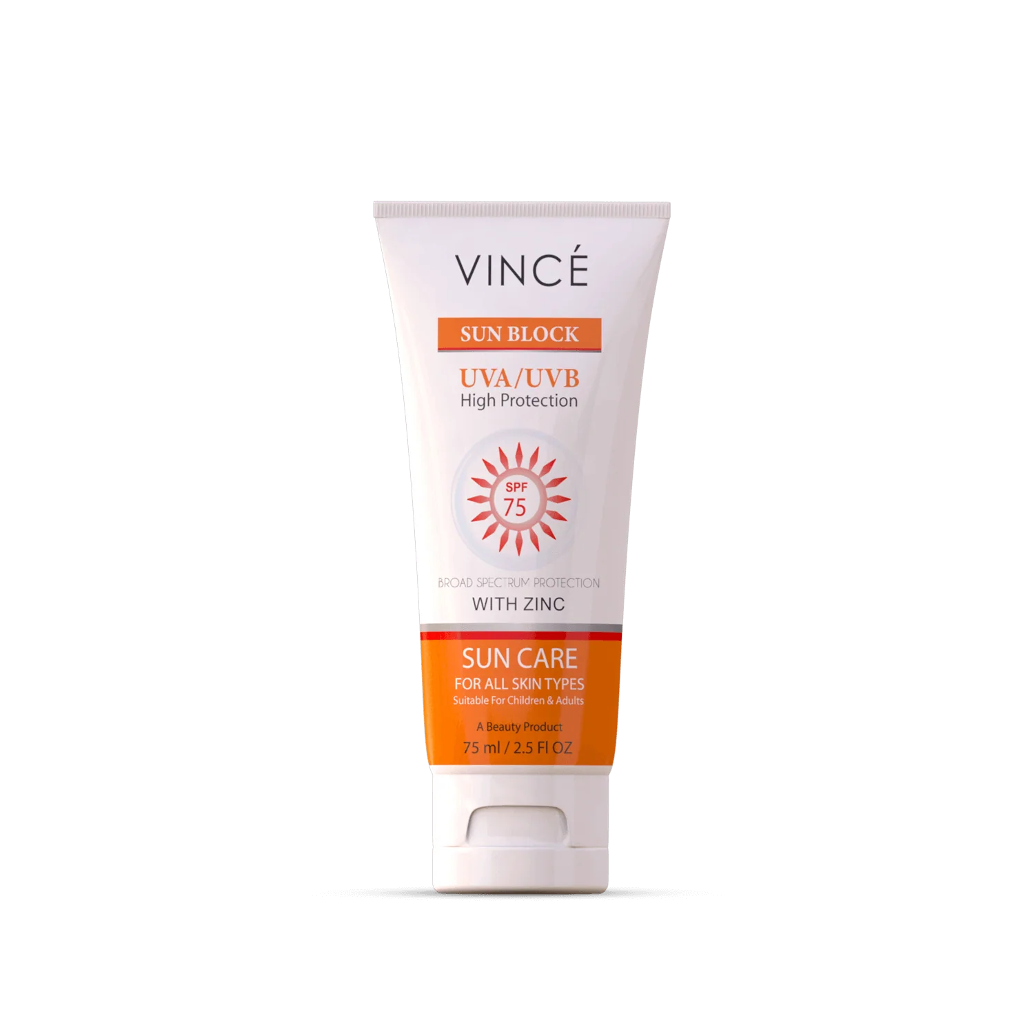 Vince Sunblock SPF 75 - 75ml