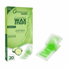 Glamorous Face Body Wax Strips - 4 Flavors