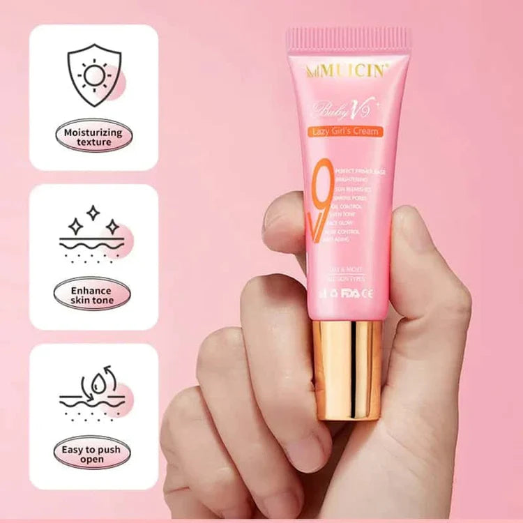 Muicin V9+ Lazy Girl Day & Night Skin Polish Cream – 10g Tube