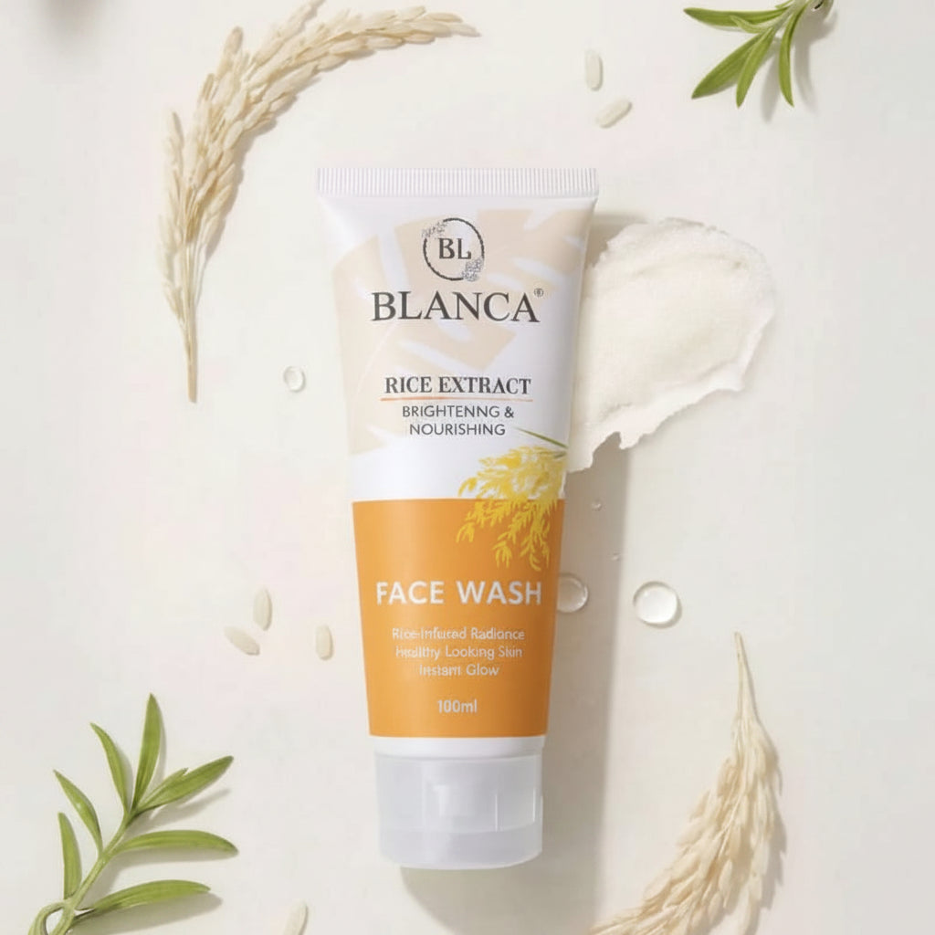 Blanca Rice Extract Facewash - 100ml