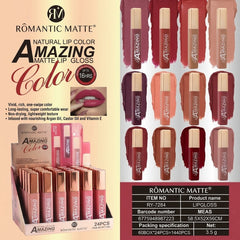 Romantic Matte Amazing Color Matte Lip Gloss