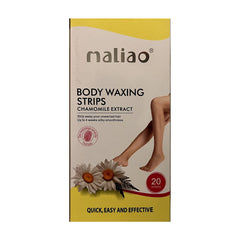 Maliao Wax Strips Extracts Full Body - 10 Strips