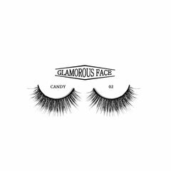 Glamorous Face Faux Mink 3D Eyelashes - 14 Styles