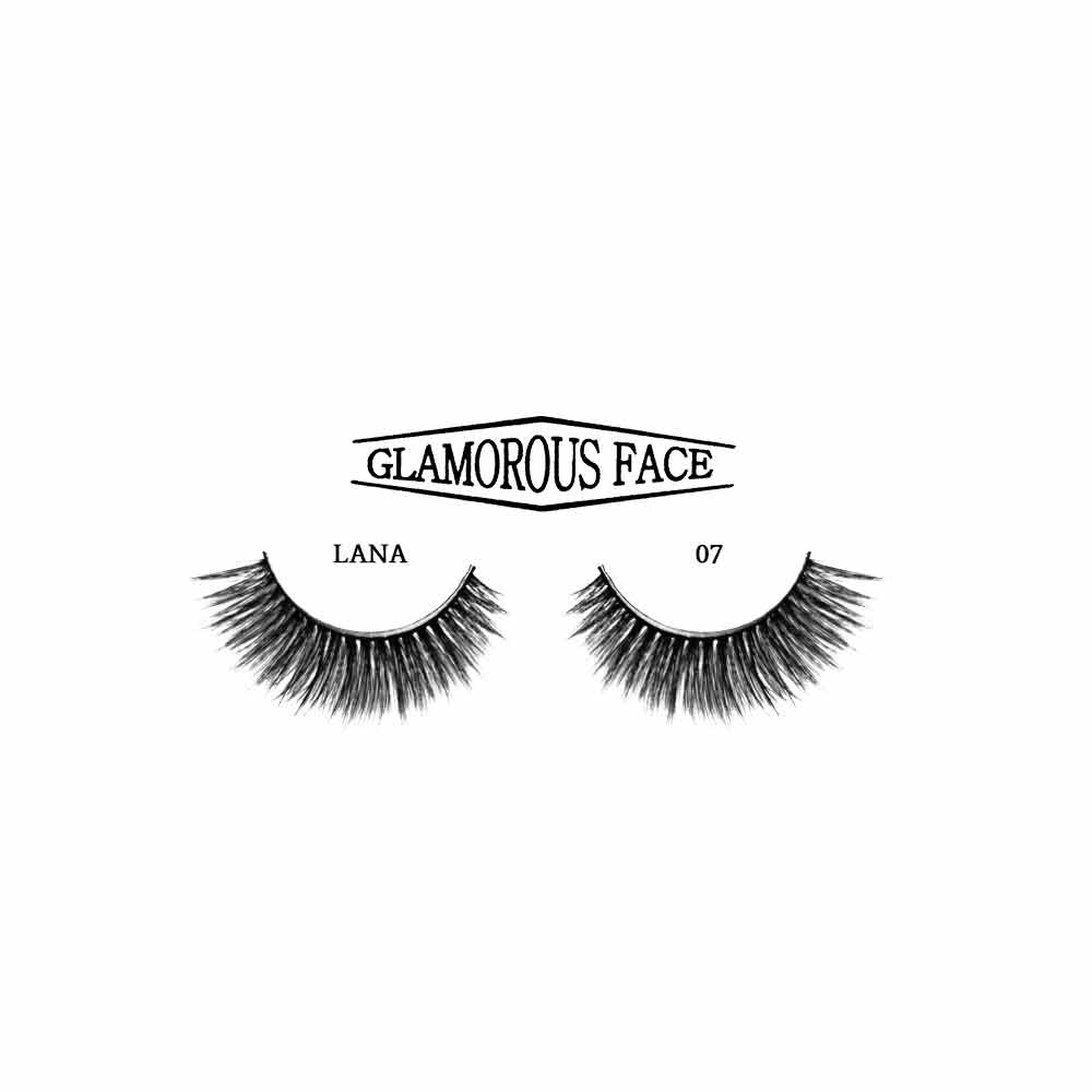 Glamorous Face Faux Mink 3D Eyelashes - 14 Styles