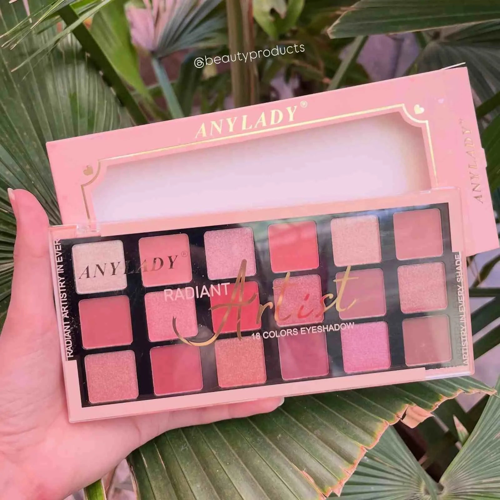 AnyLady Radiant Artist 18 Colors Eyeshadow Palette