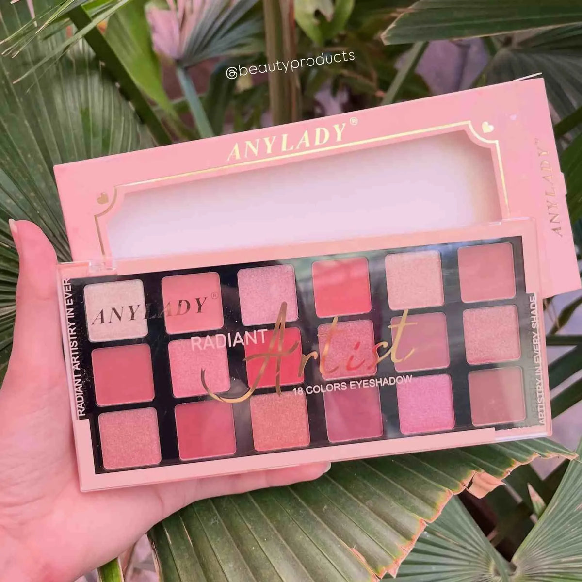 AnyLady Radiant Artist 18 Colors Eyeshadow Palette