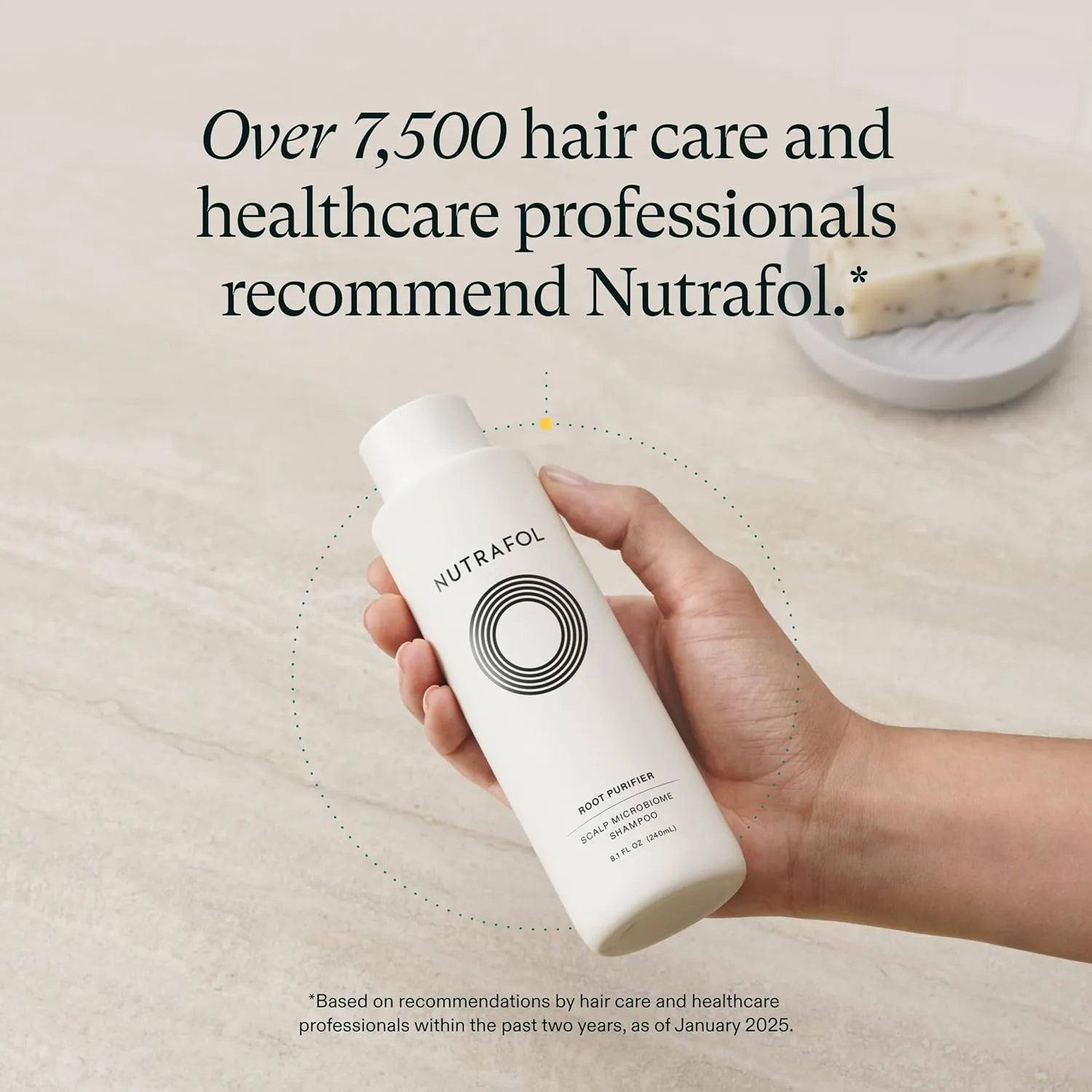 Nutrafol Root Purifier Scalp Microbiome Shampoo - 240ml