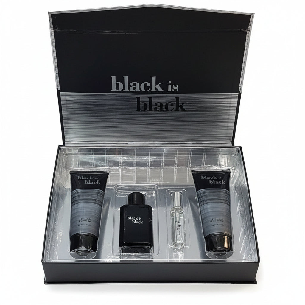 Black Is Black Gift Set for Men