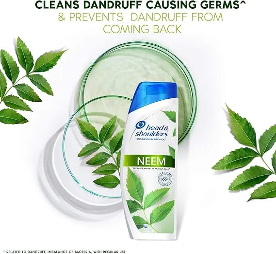 Head & Shoulders Neem, Anti Dandruff Shampoo - 185ml