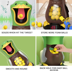 Duck Foam Soft-bullets Air Gun Shooting Game Toy