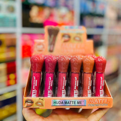 Huda Matte Me Matte Color Lip Gloss