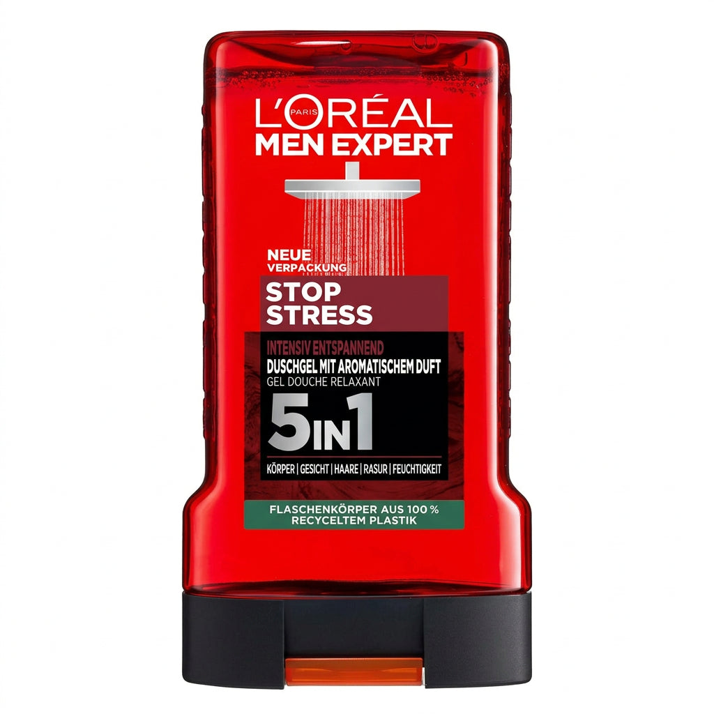 L'Oréal Paris Men Expert Stress Resist 5-in-1 Shower Gel - 300ml
