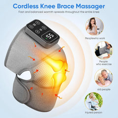 Heated Knee & Leg Vibration Massager