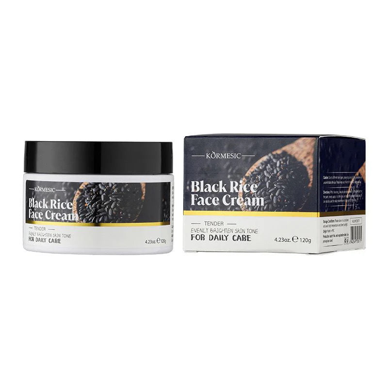 KORMESIC tender brighten skin tone black Rice Face Cream - 120g
