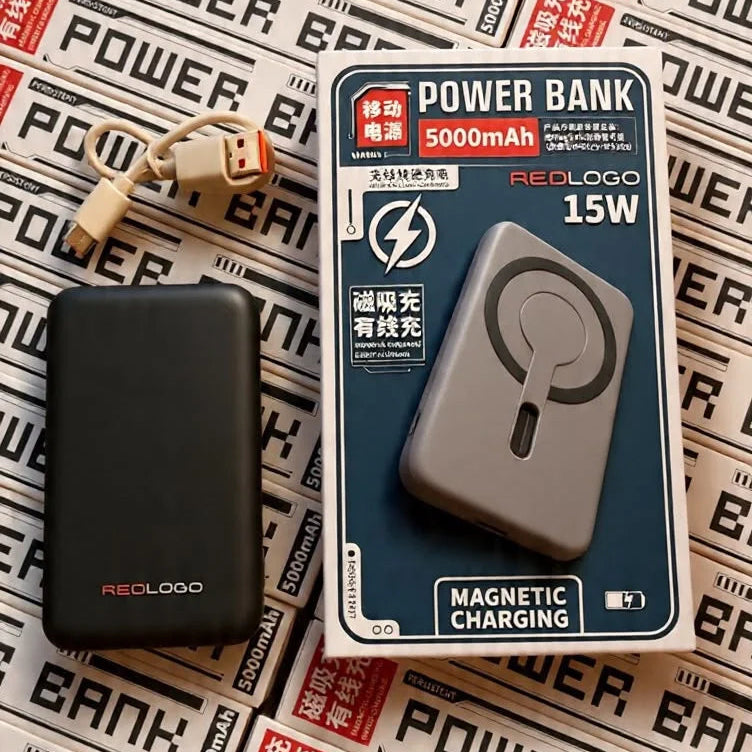 REOLOGO 15W Magnetic Wireless Power Bank – Each