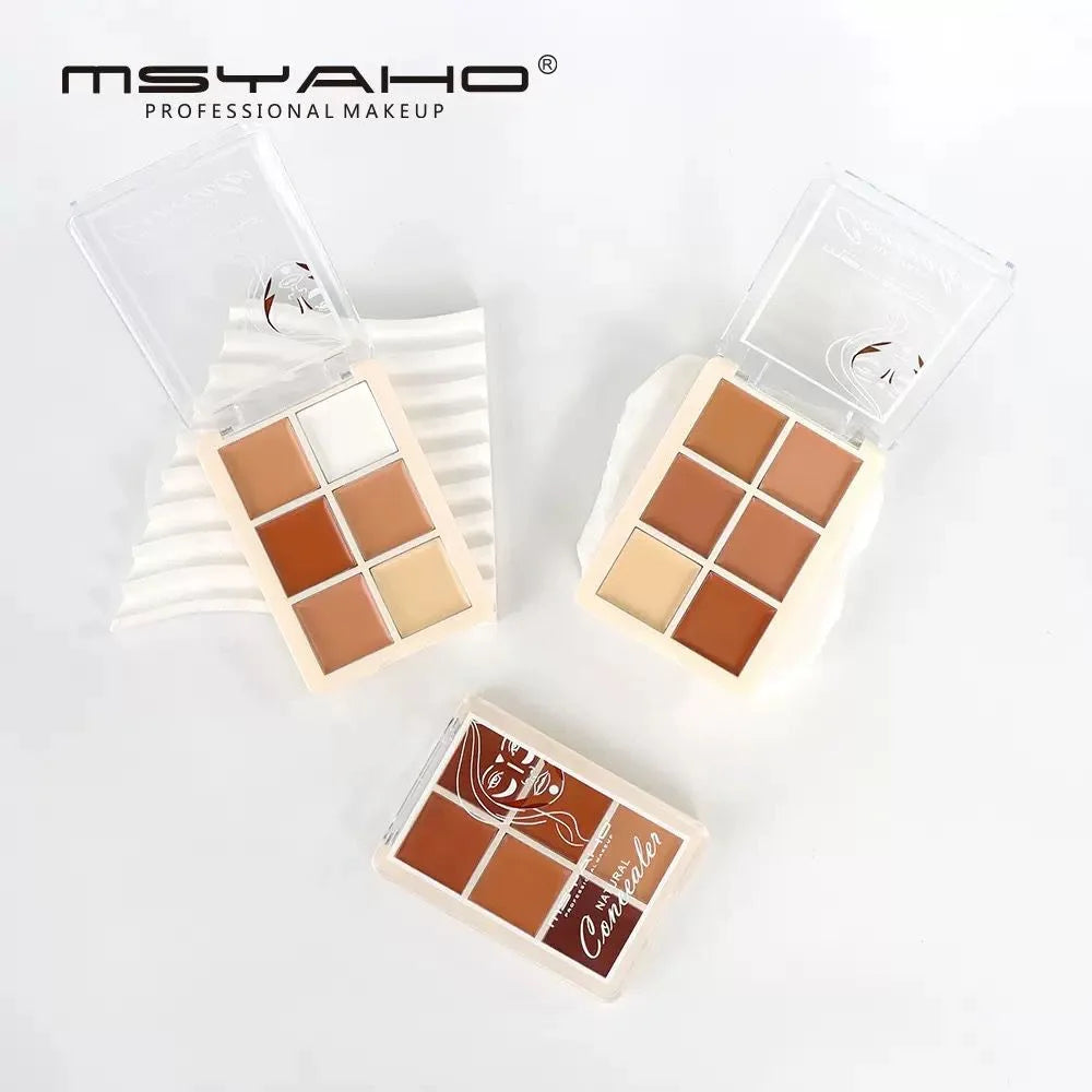 MSYAHO 6 Colors Concealer Palette