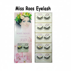 Miss Roos 3D Professional False Eyelashes - Pack of 10