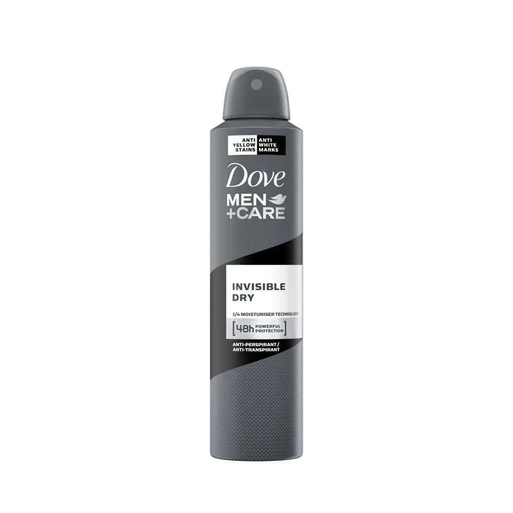 Dove Men+Care Invisible Dry Body Spray - 250ml