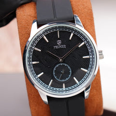 PREMIER Men's Watch – Silicone Rubber Strap with Magnetic Lock