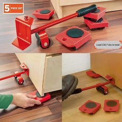 5 In 1 Moving Heavy Object Handling Tools