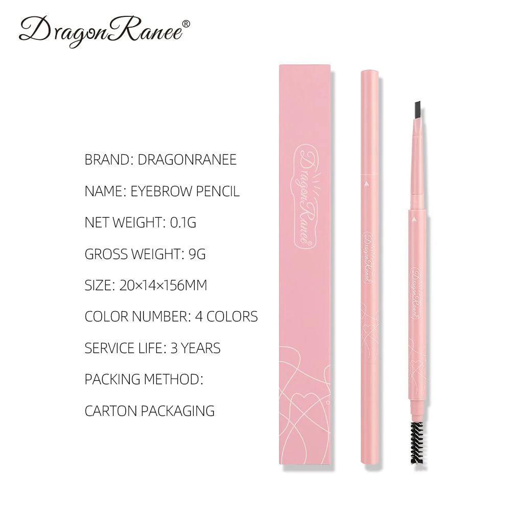 Dragon Ranee 2 In 1 Eyebrow Pencil – Natural Waterproof Smooth