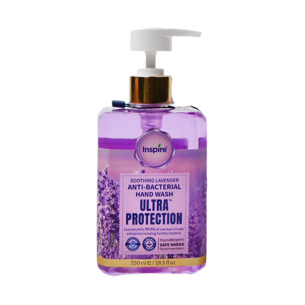 INSPIRE antibacterial ultra protection hand wash- 550ml