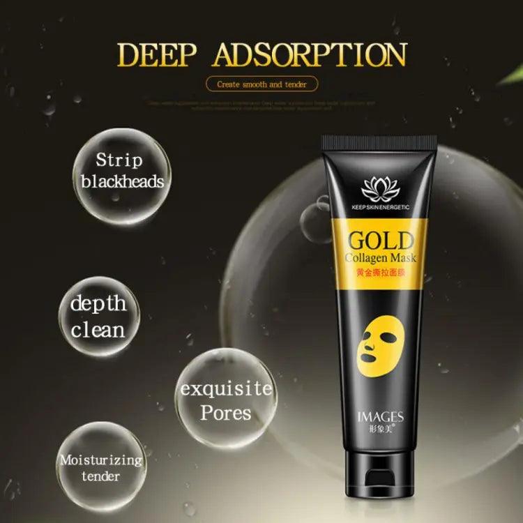 24k Gold Collagen Images Face Mask