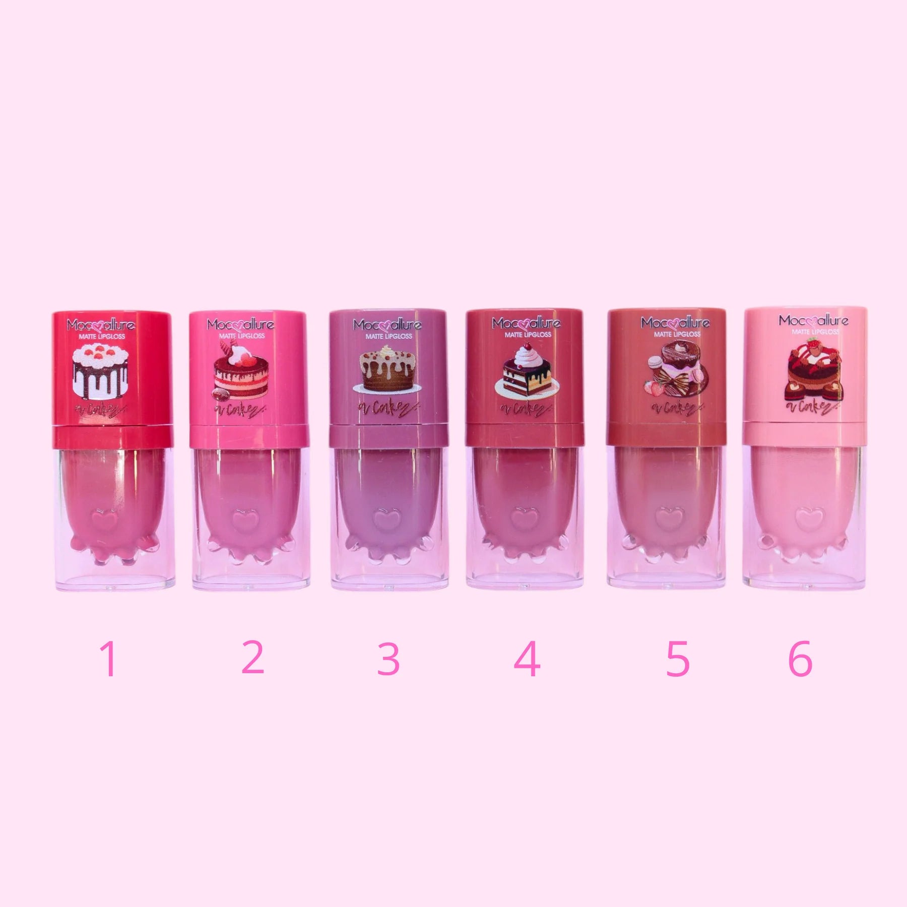 Mocallure Lip Gloss – Glossy Texture