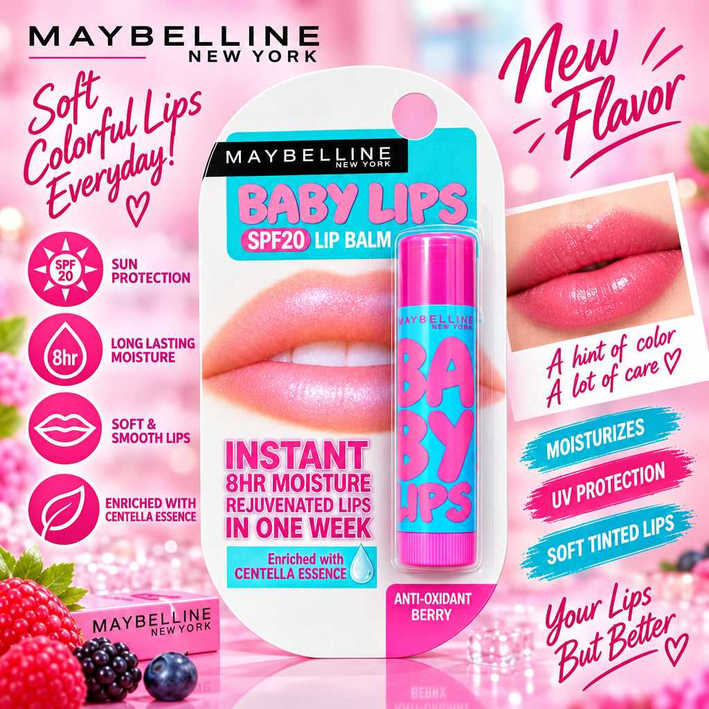 Maybelline New York Berry Flavor Lip Balm
