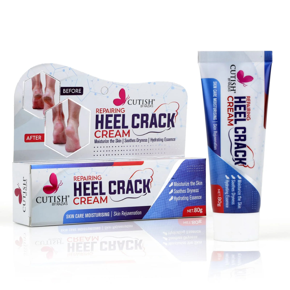 Cutish Heel Care Foot  Cream - 80g