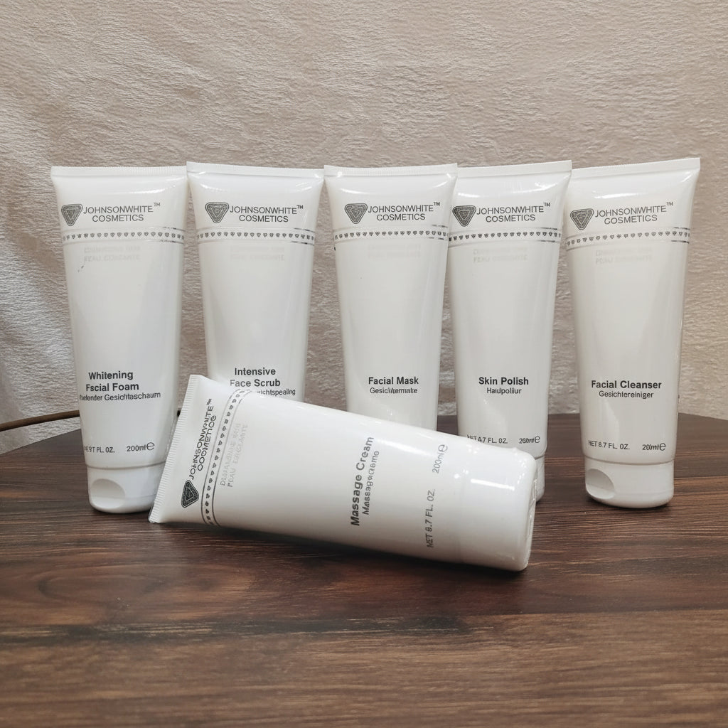 Johnson White Cosmetics Facial Kit Pack of 6 - 200ml Each