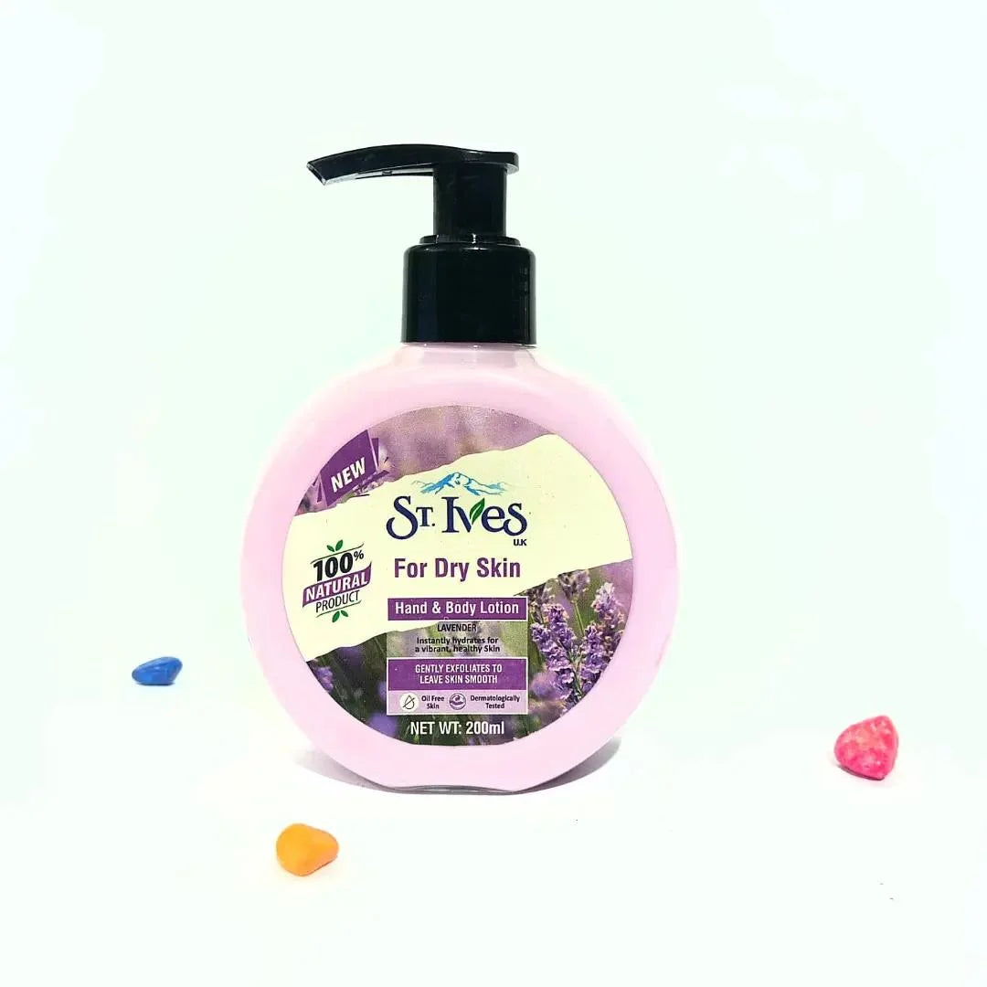 St. Ives For Dry Skin Hand & Body Lotion - 200ml