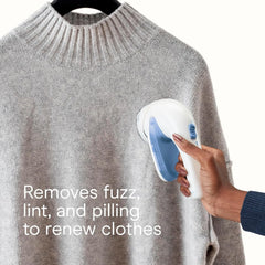 Conair Fabric Shaver and Lint Remover, Battery-Operated Portable Clothes Shaver