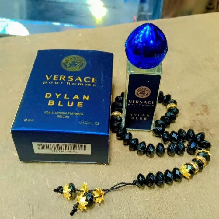 Versace Pour Homme Dylan Blue Attar with Tasbeeh -  6ml