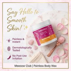 Meeoow Club Painless Hydrosoluble Body Wax - 400ml
